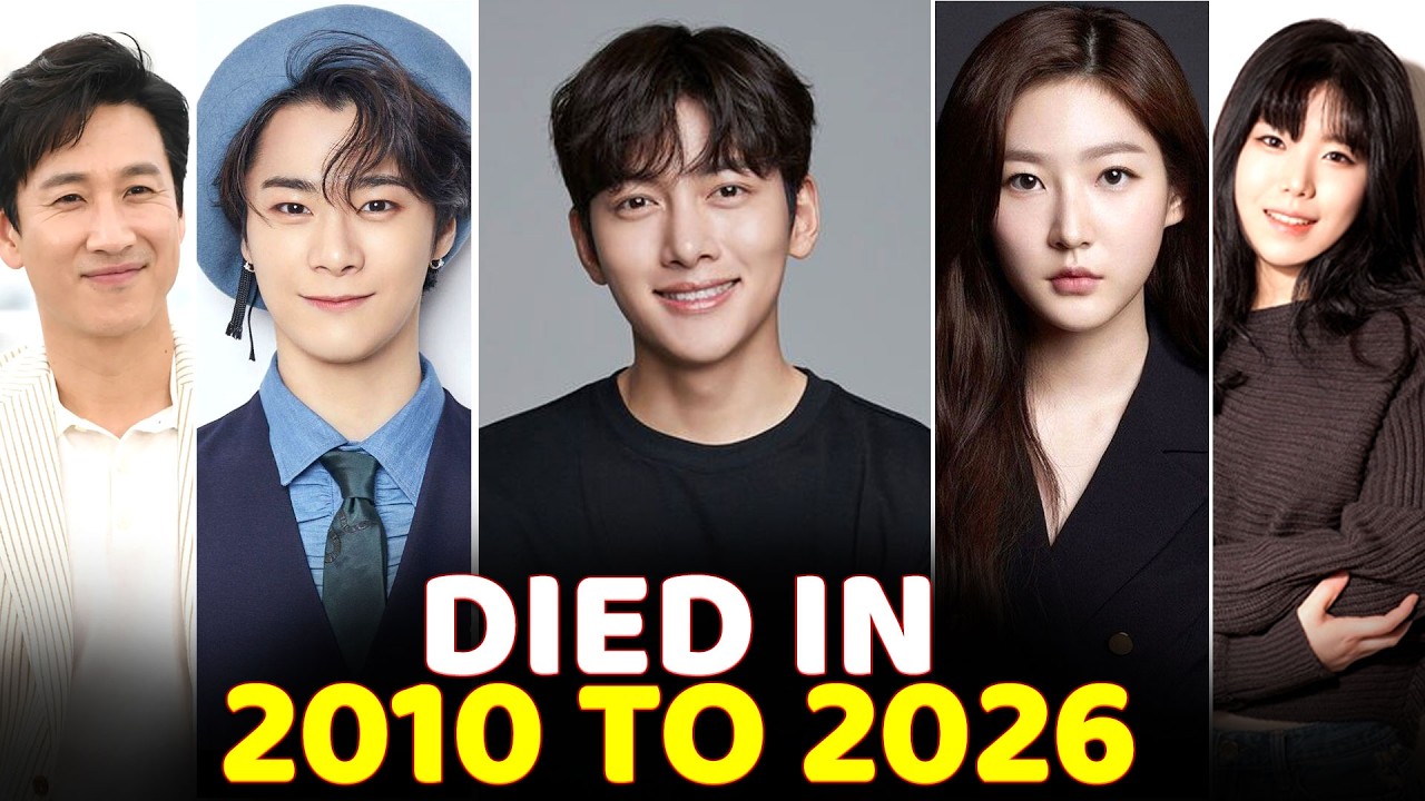 Korean Actors And Actresses Died in 2010 To 2026