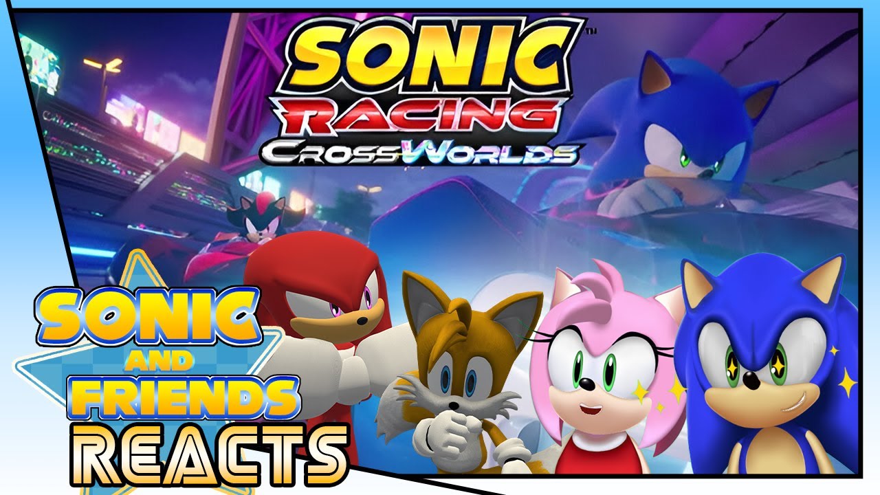 Команда Соника отреагировала на Sonic Racing Crossworlds! | Ажиотаж на Summer Game Fest 2025