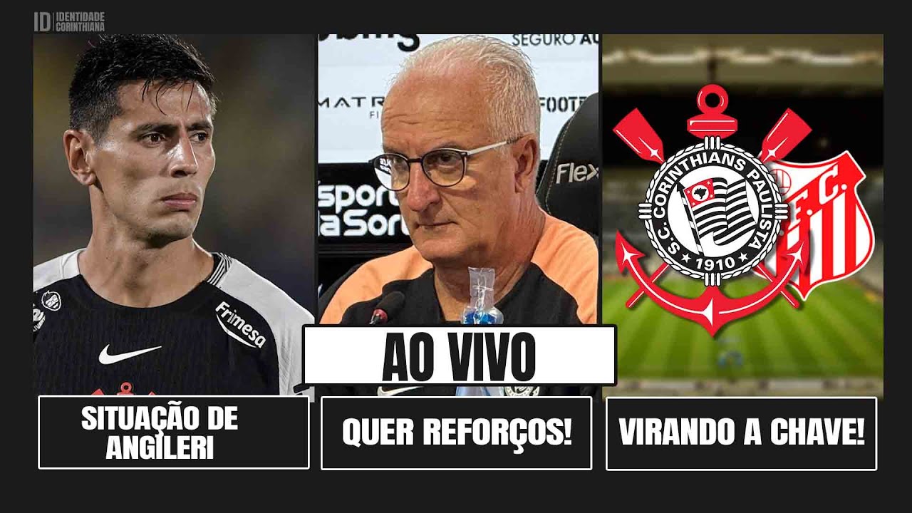 DORIVAL JÚNIOR FALA SOBRE ANGILERI E PEDE REFORÇOS | CORINTHIANS X CAPIVARIANO