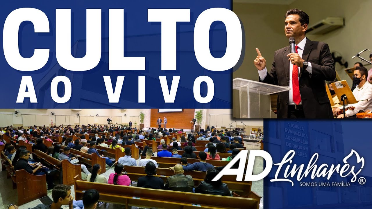 Culto Ao Vivo AD Linhares - Participação do Quarteto Gileade 11/12/2022