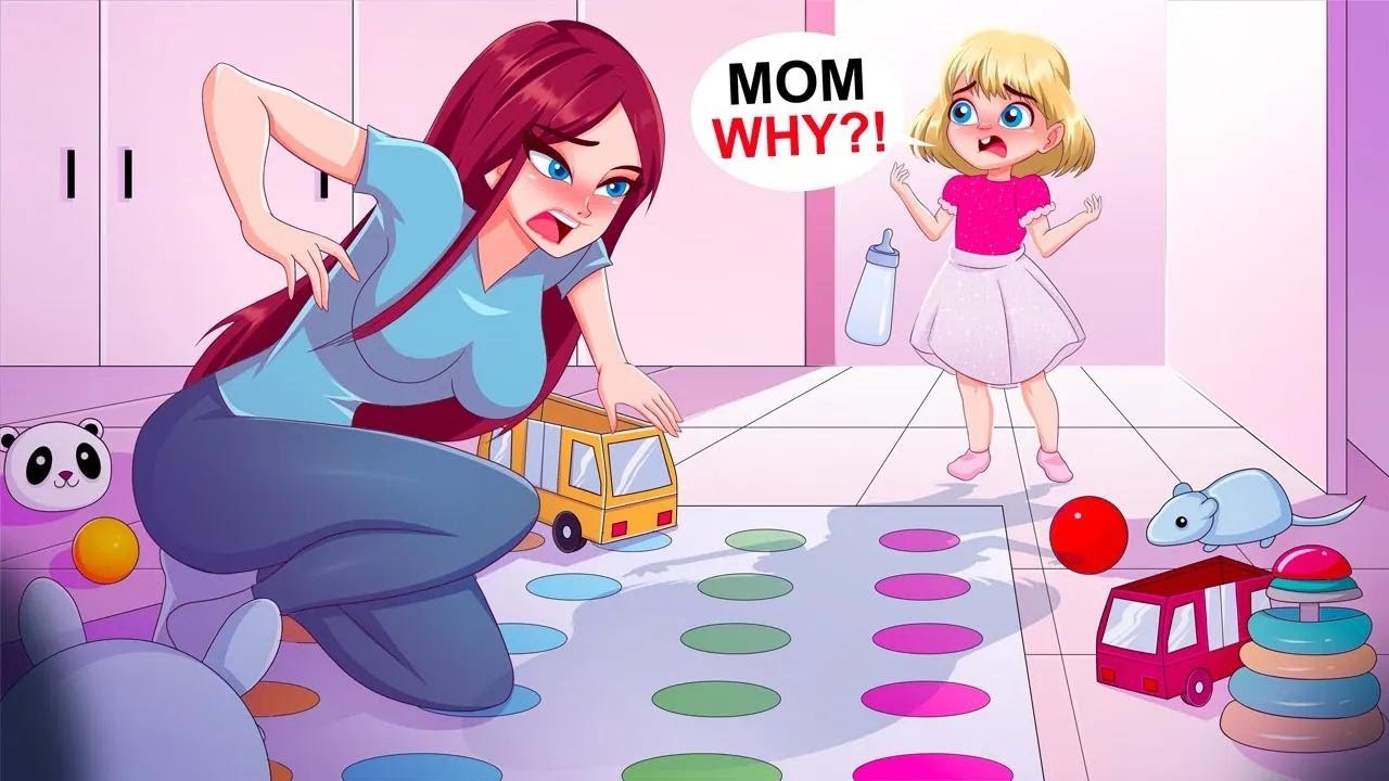 Maman agit comme un enfant de 5 ans