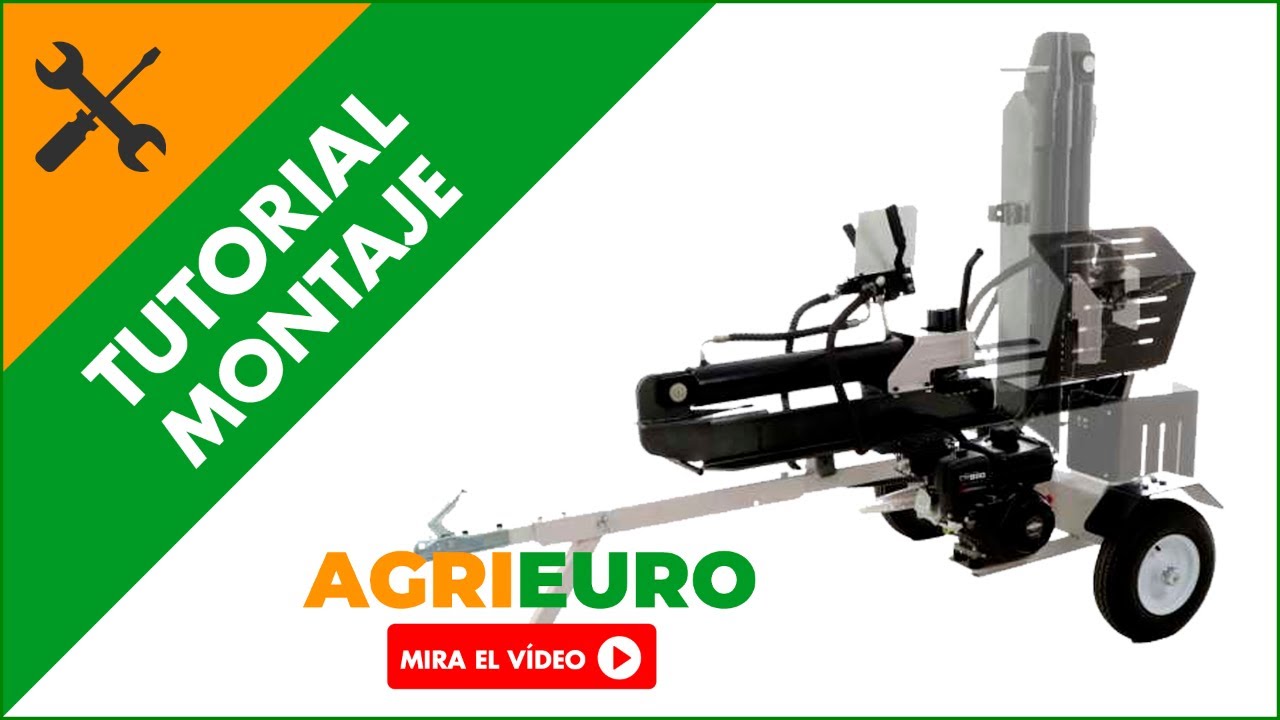 Montaje Astilladora multifunción de gasolina Blackstone PML 22-60 - potencia de empuje 22T