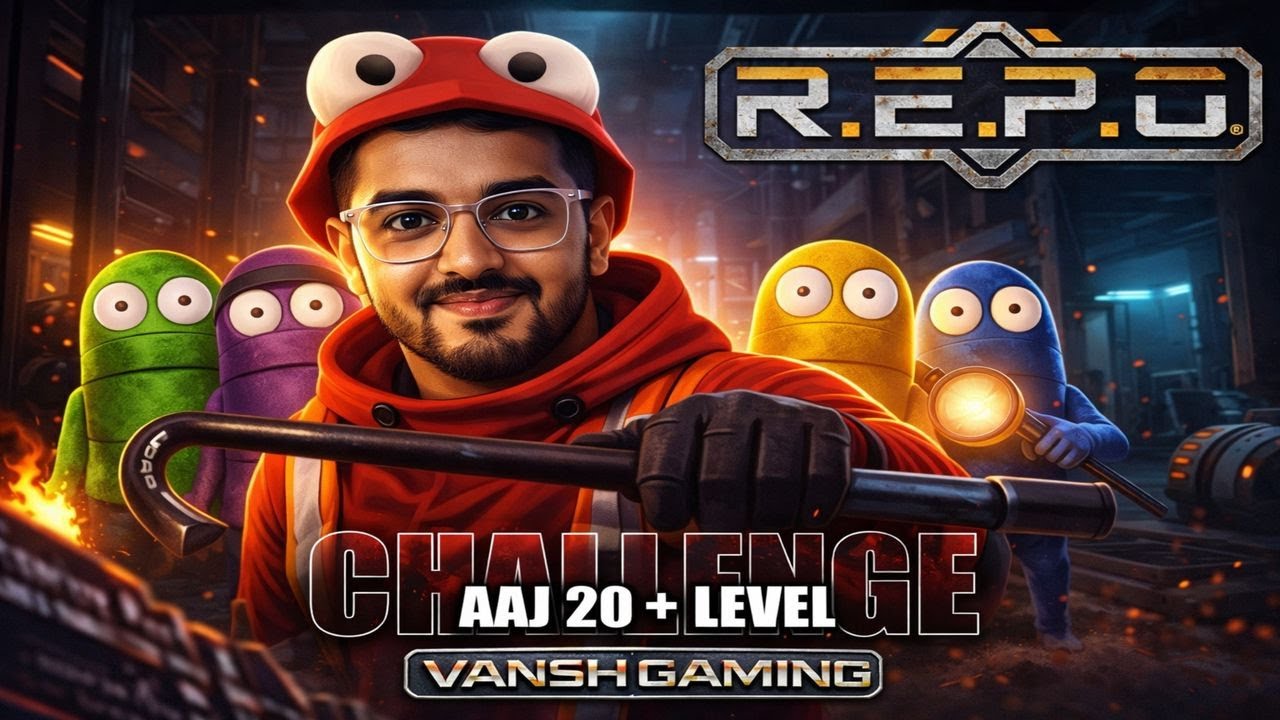 Day 4 R.E.P.O. Gameplay LIVE 🔴 | Funny Horror Game | Vansh Gaming #gaming #repo
