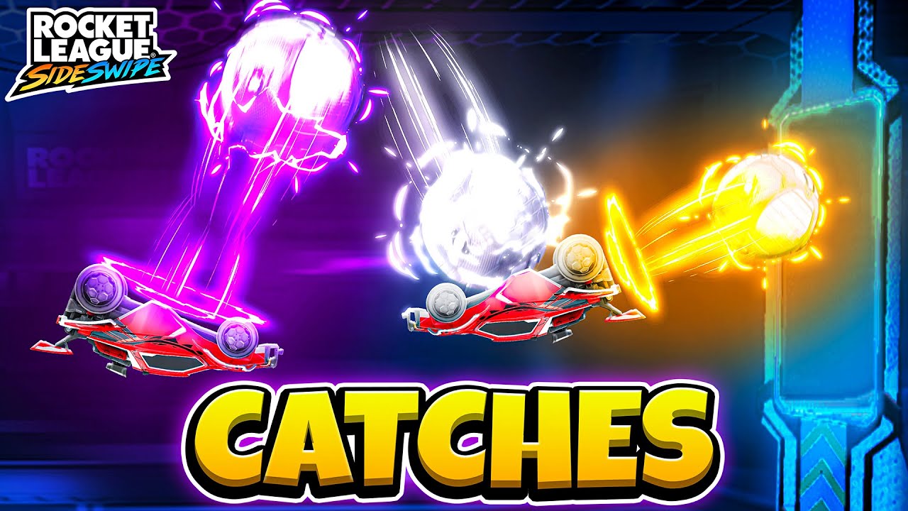 Как делать фиолетовые и золотые ЛОВЛИ в Rocket League Sideswipe (включая ручные камеры!!)