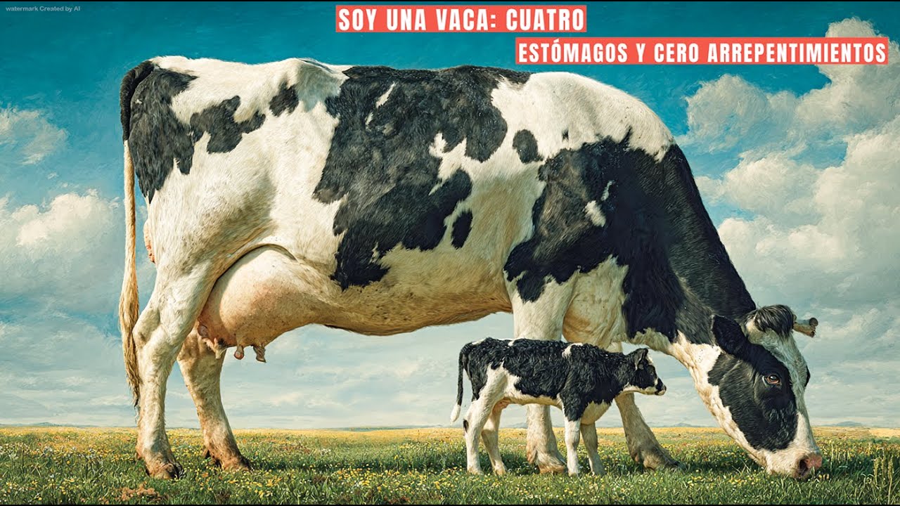 Soy Una Vaca: Cuatro Estómagos y Cero Arrepentimientos | Cápsulas de Ciencia Animal #33