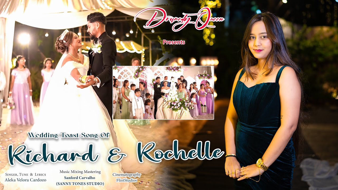 New Konkani Wedding Toast Song | Richard & Rochelle | by Aleka Velora Cardozo 