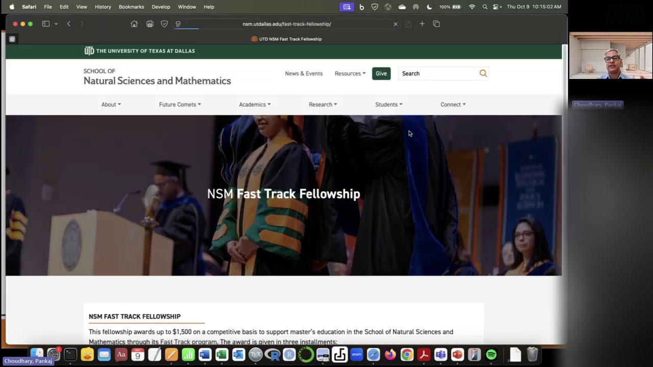 Fast-Track Your Future at UT Dallas | Earn Your Master’s Sooner with NSM