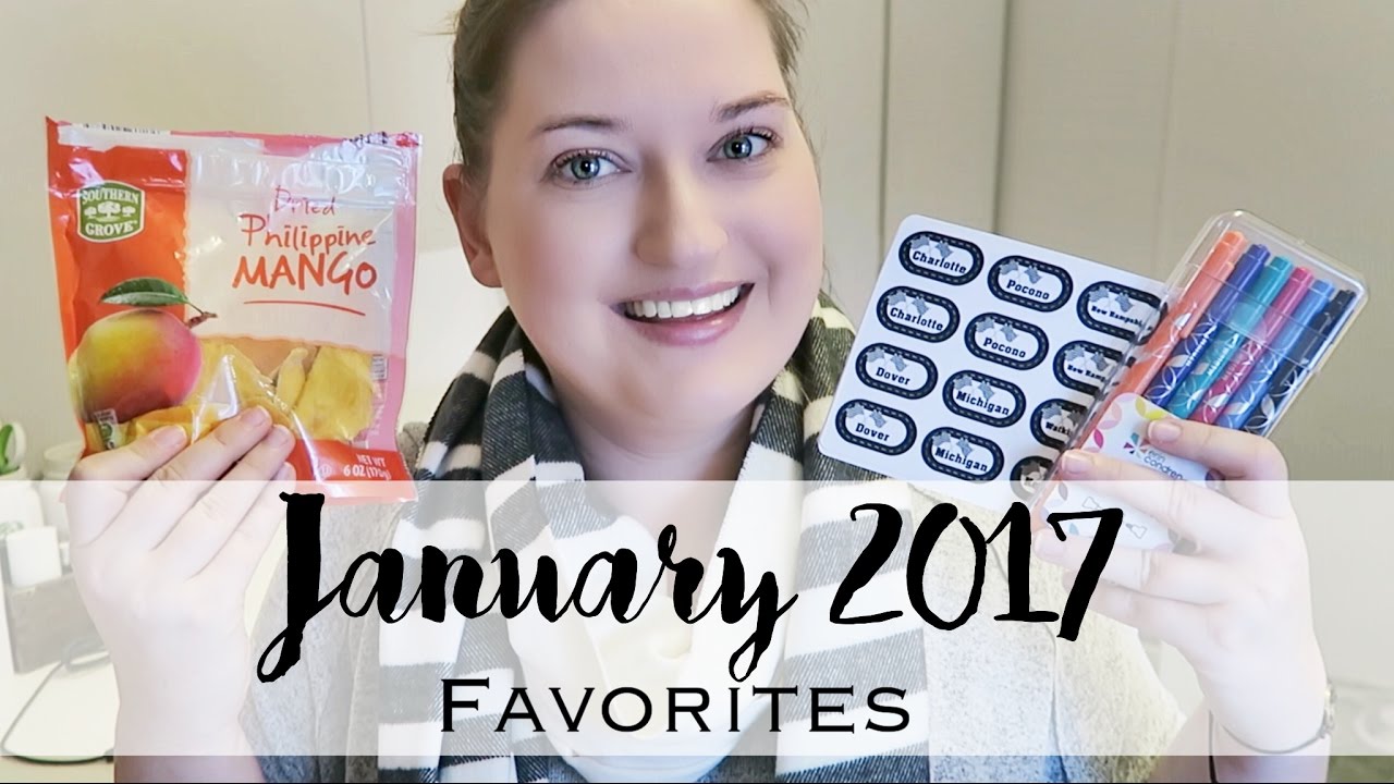 January 2017 Favorites