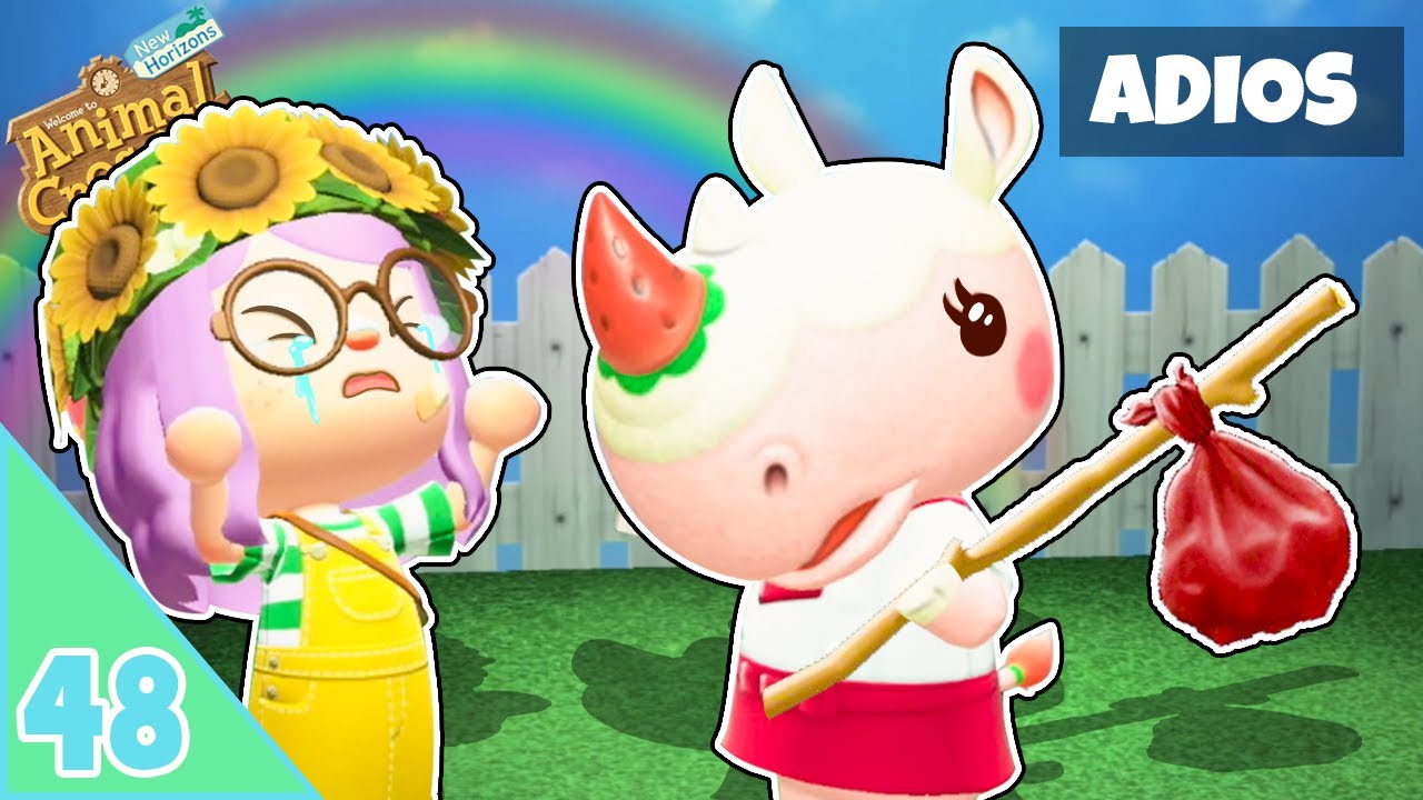 🏝️DESPEDIDA DE NATURA!😭 YA VIENE LA ENANA!! ❤️ - ANIMAL CROSSING NEW HORIZONS - # 48