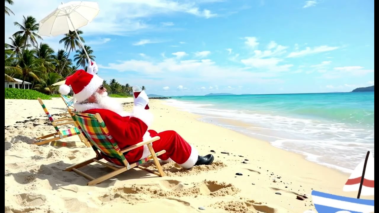 Santa’s Sunny Vacation, Fun song, kids videos for kids, kids songs kids cartoons kids tv kids movies