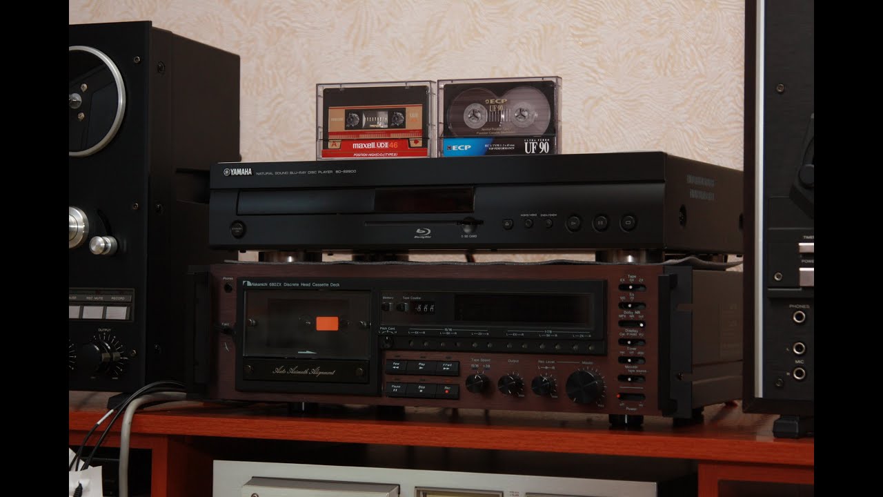 Nakamichi-680ZX Запись кассет ECP-90 и Maxell UDII-46