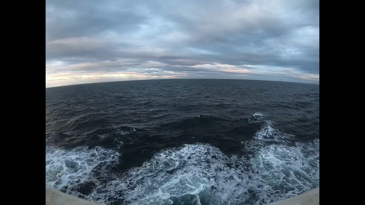 1 minute cruising the Gulf of Alaska