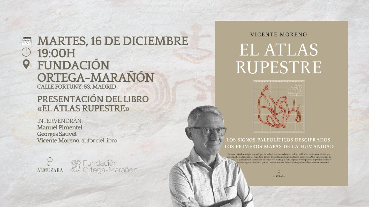 Presentación del libro: «El atlas rupestre»