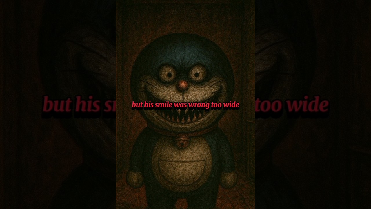 Doraemon&rsquo;s Evil Side: Nobita&rsquo;s Final Scream #HorrorShorts #ScaryStory #Animation #doremon