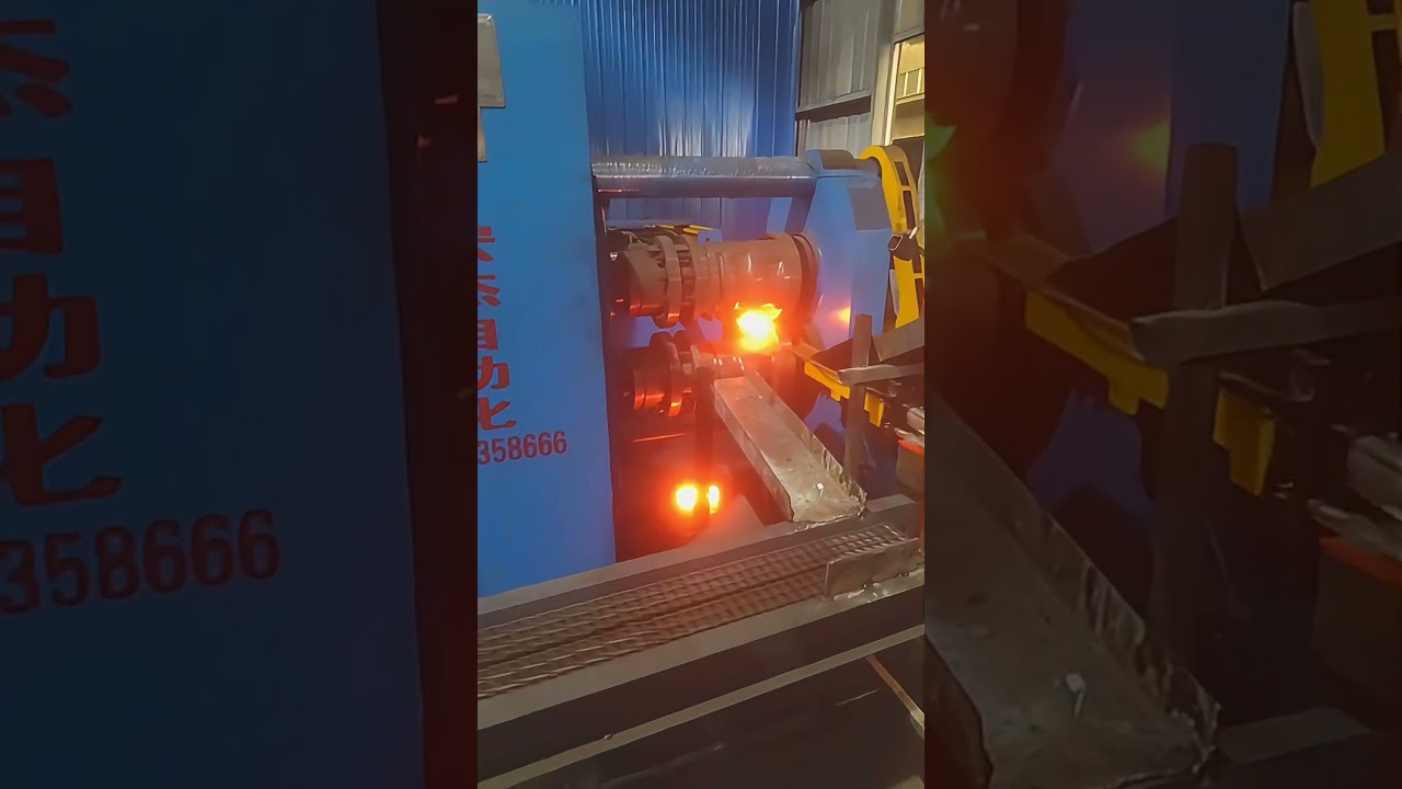 Metal forming Roll Forging Machine  #rollforging