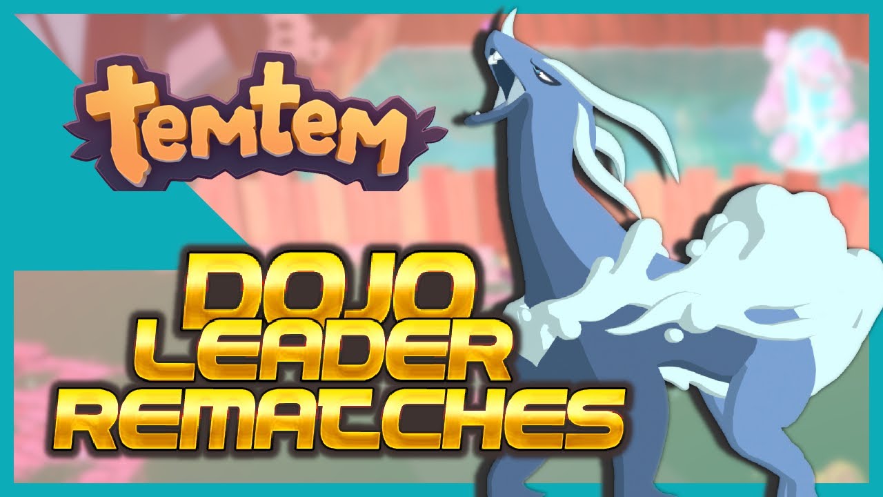 TEMTEM DOJO LEADER REMATCHES! - Competitive Dojo Rematches for Pansun!