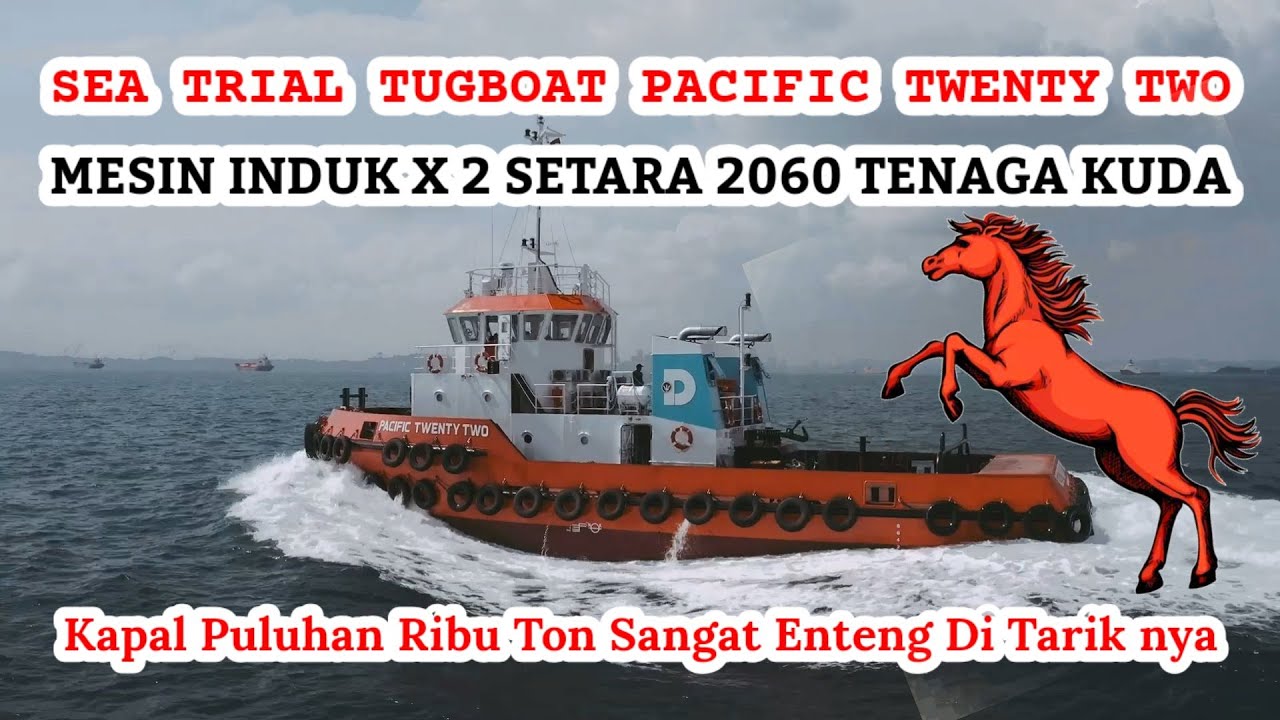 Sea Trial Tugboat Pacific Twenty Two