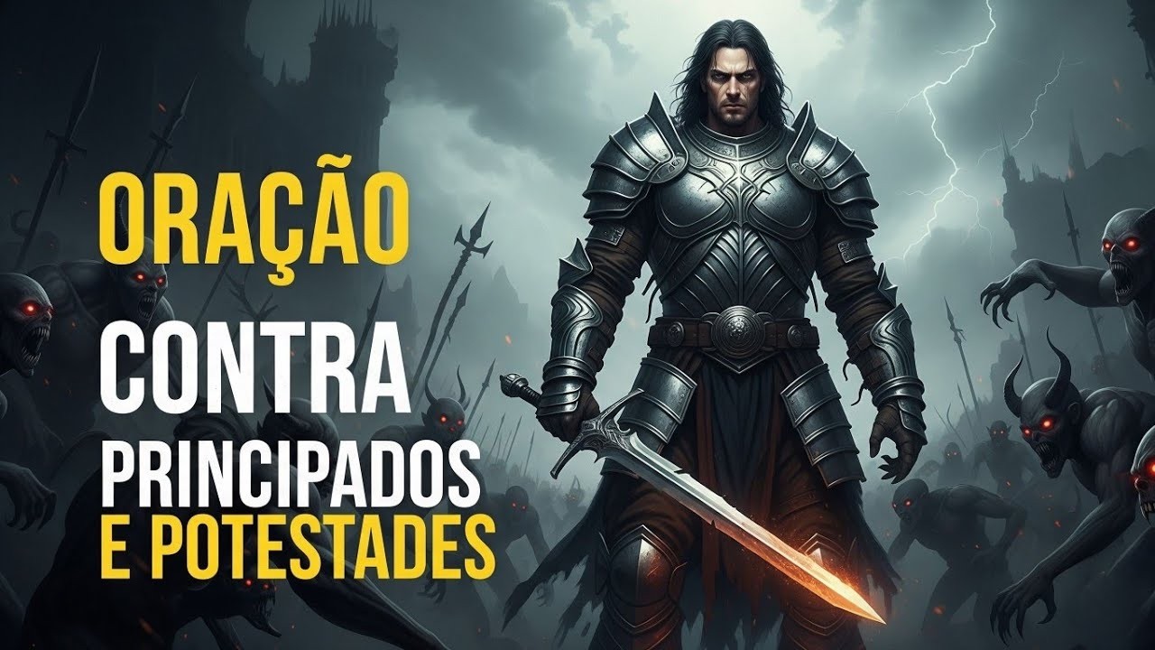 Armadura de deus contra cerco demoníaco espíritos malignos