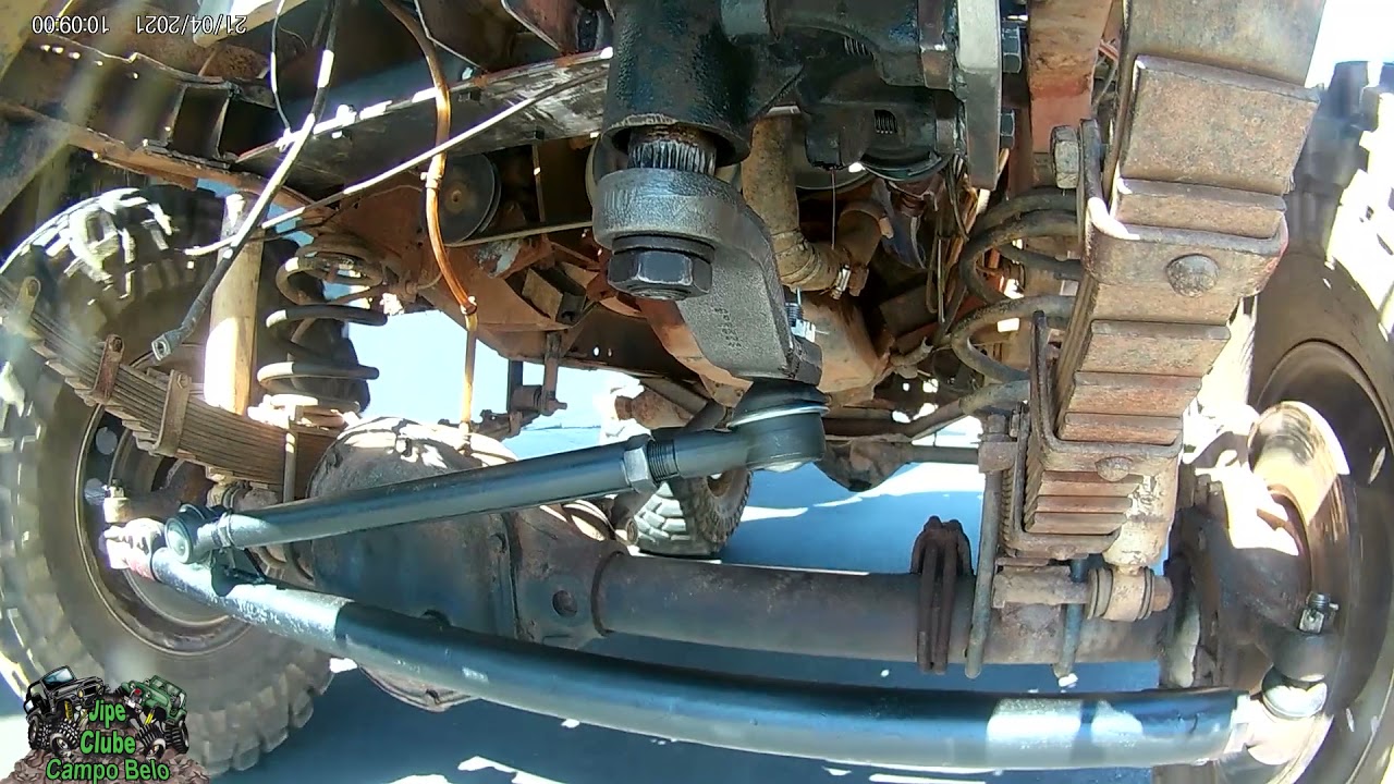 Adaptação da direção de S10 no Jeep parte 5