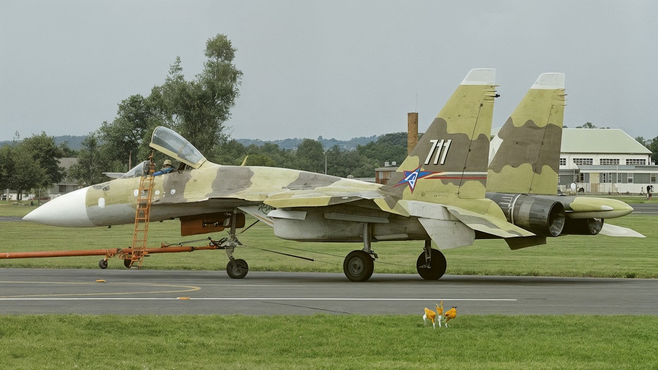Su-37 Terminator &ndash; letoun tak &scaron;&iacute;len&yacute;, že na obloze sv&yacute;mi man&eacute;vry děsil i samotn&eacute; tvůrce