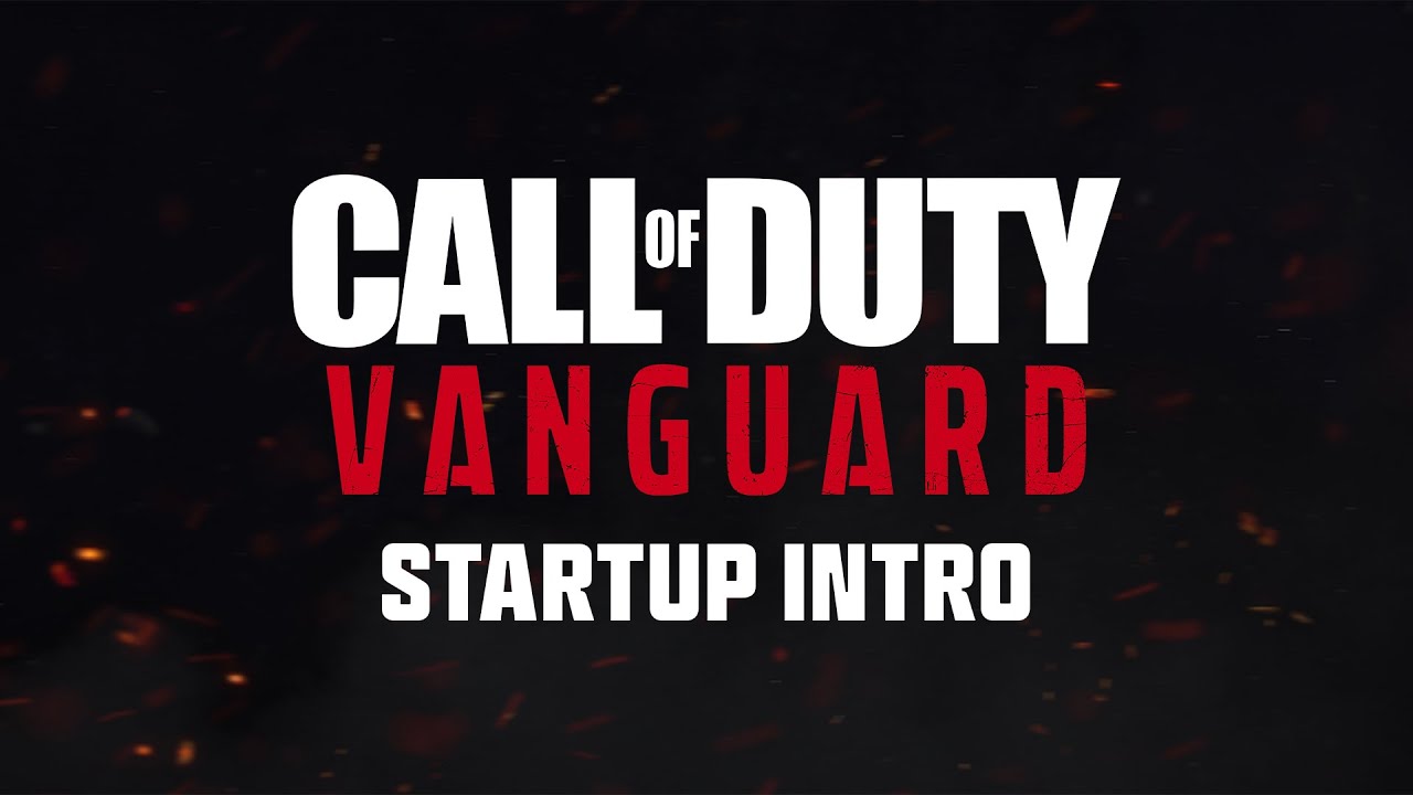 Call of Duty: Vanguard - Startup Intro (4K)