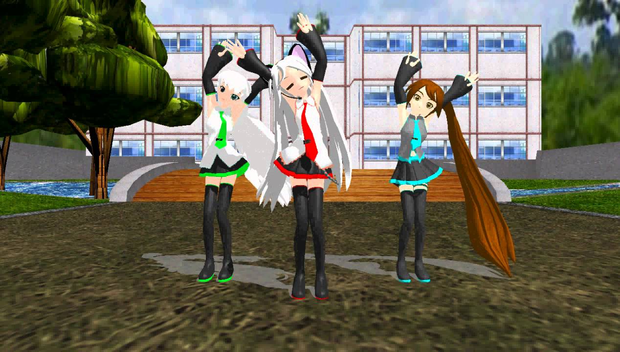 MMD Necomer Kuroichi Waka Laka