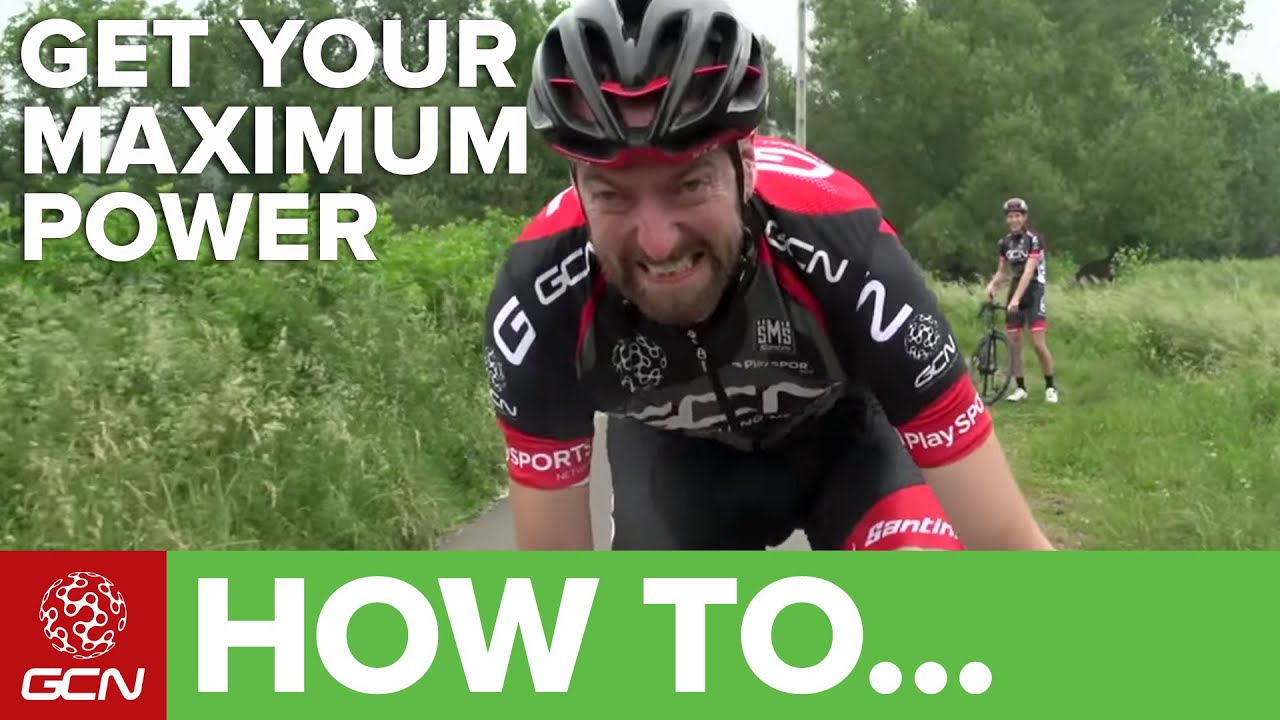 How To Find Your Maximum Sprint Power | GCN's Road Cycling Tips