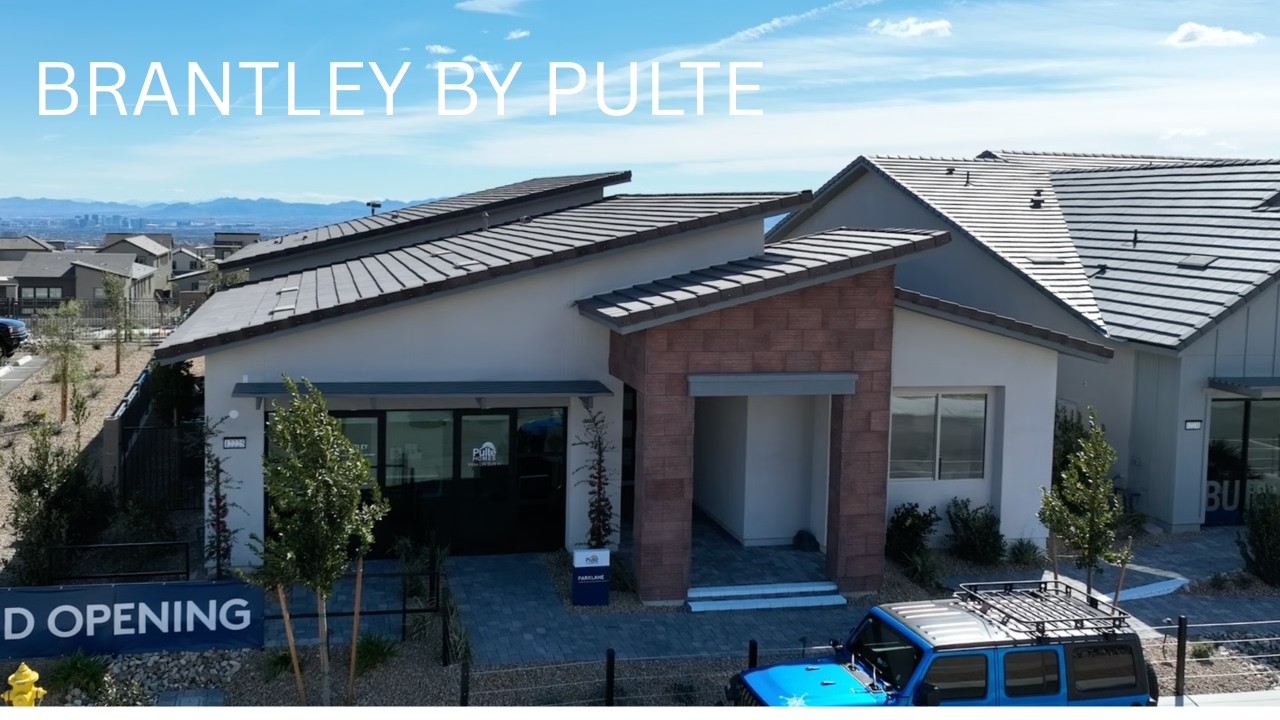 Самые популярные новые одноэтажные дома в Саммерлине! Brantley от Pulte, модель Parklane - от 978...