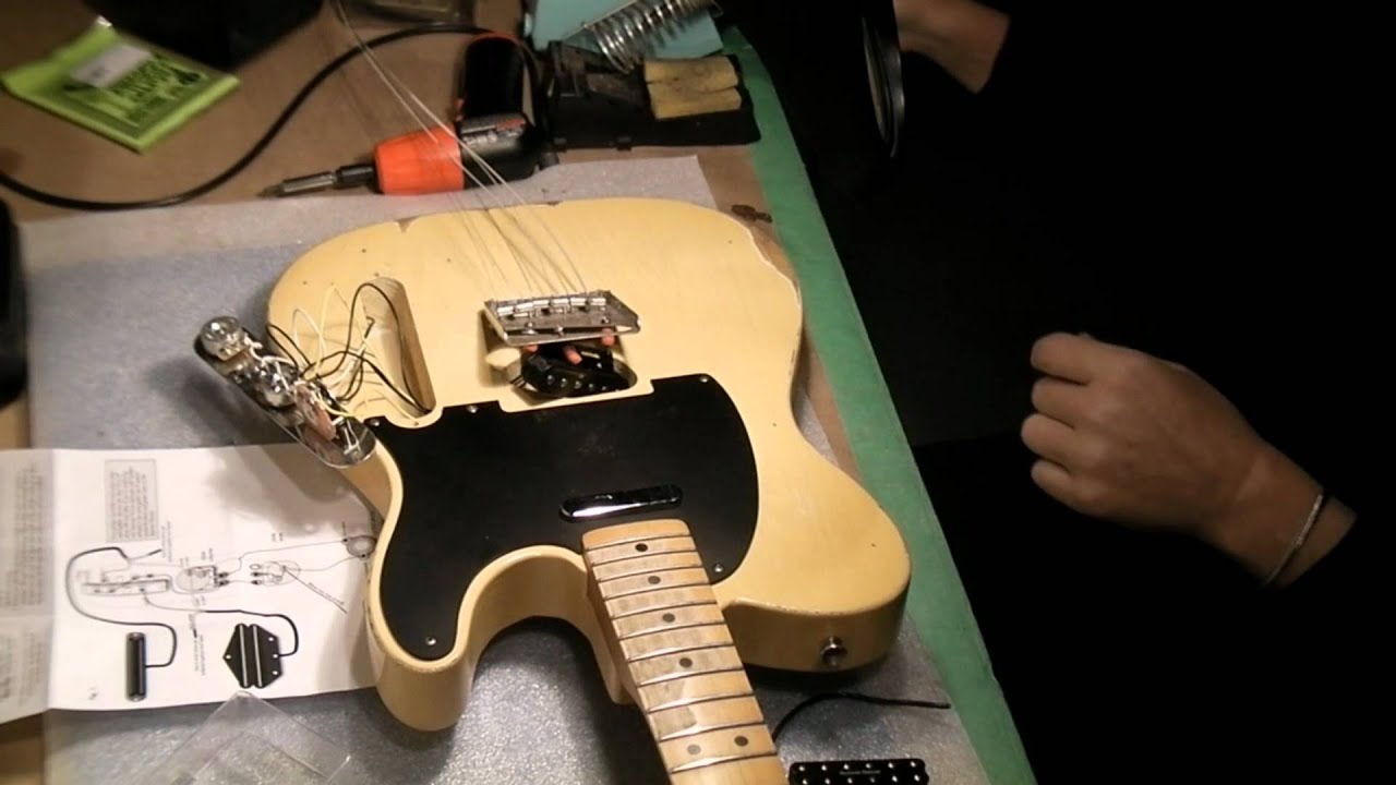 Установка Telecaster Seymour Duncan