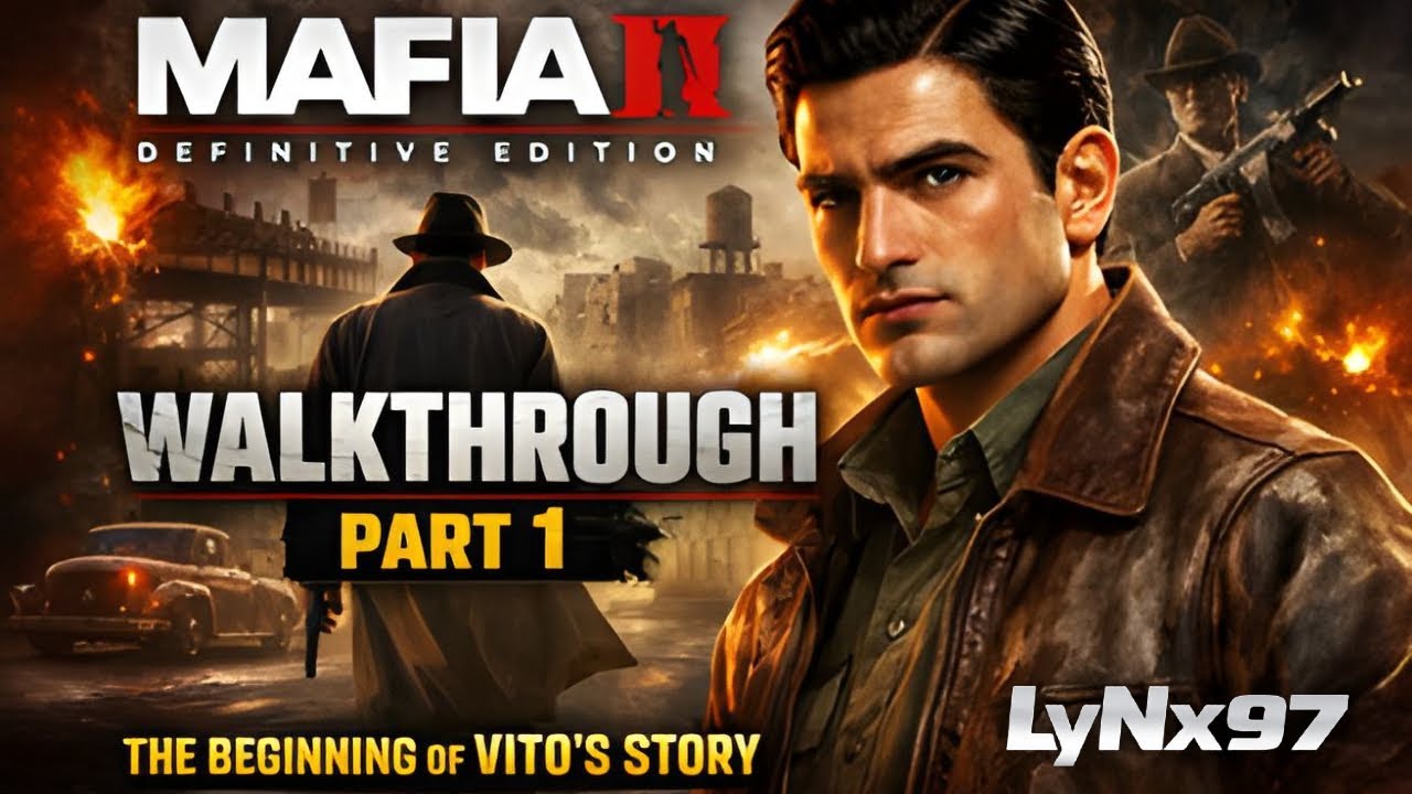Mafia II Definitive Edition Walkthrough Ep1 - The Beginning of Vito Scaletta