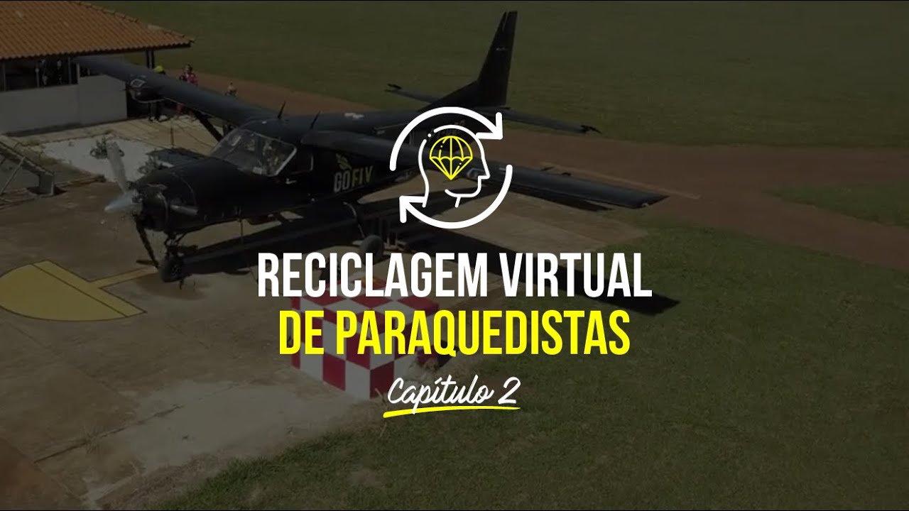 [EXCLUSIVO] Reciclagem Virtual de Paraquedistas - Episódio 2 - Procedimentos na Aeronave