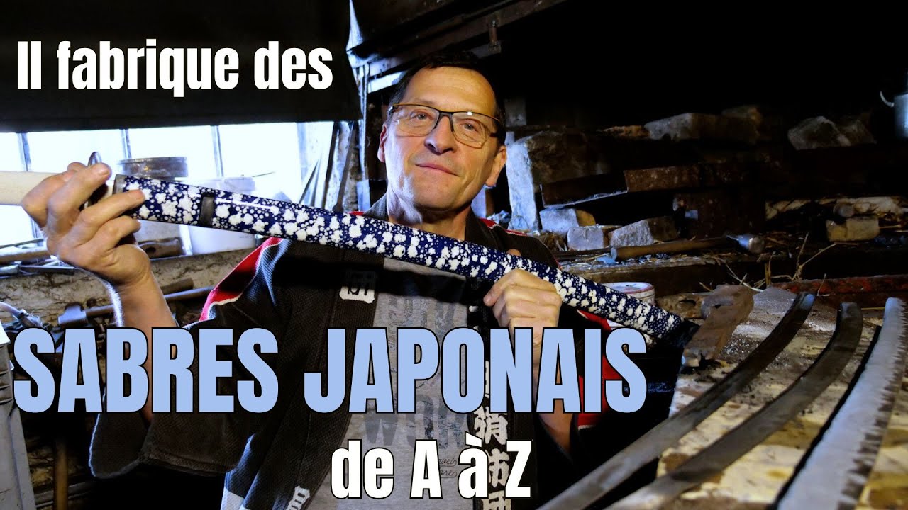 Cet artisan français fabrique des sabres japonais, de A à Z