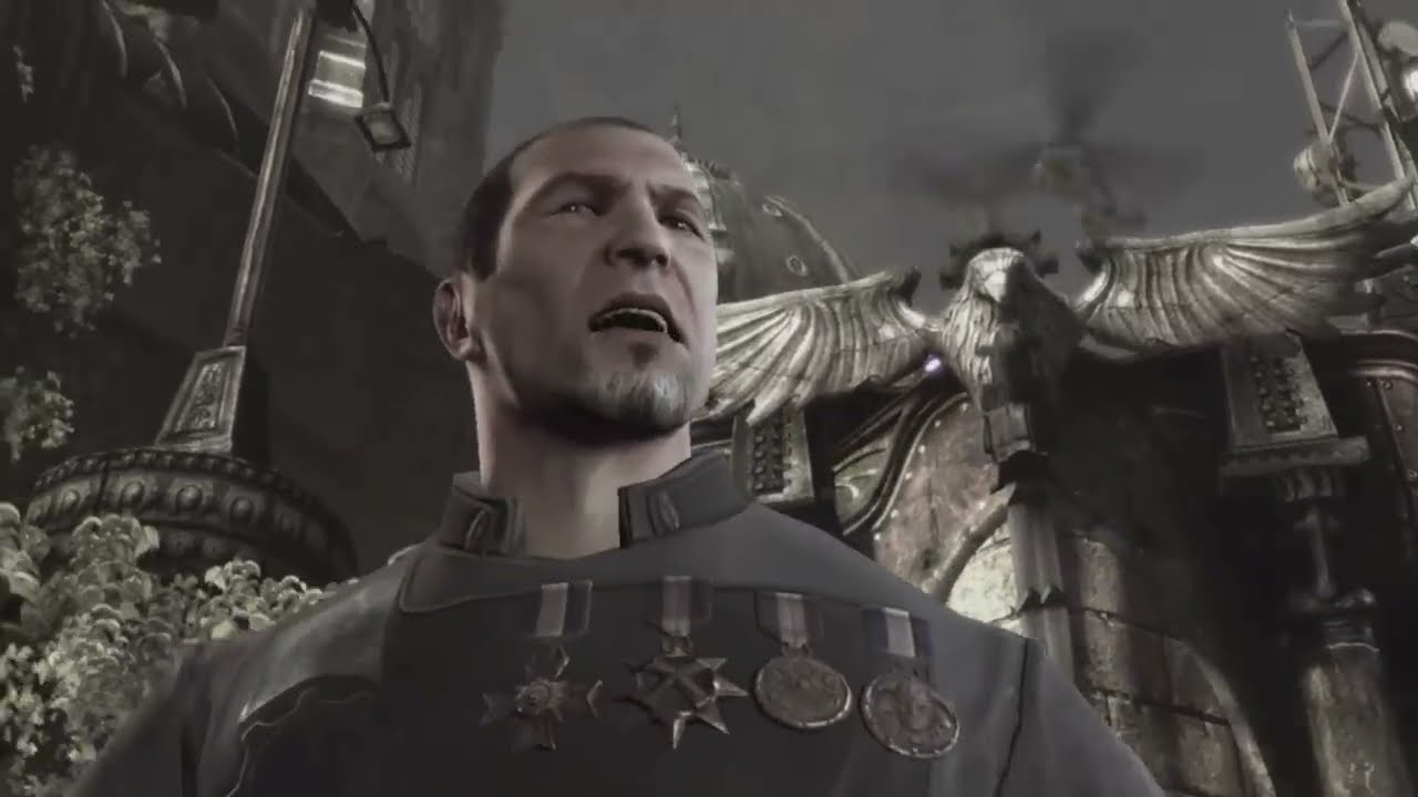 Речь председателя Gears of War 2 Прескотта (заставка)
