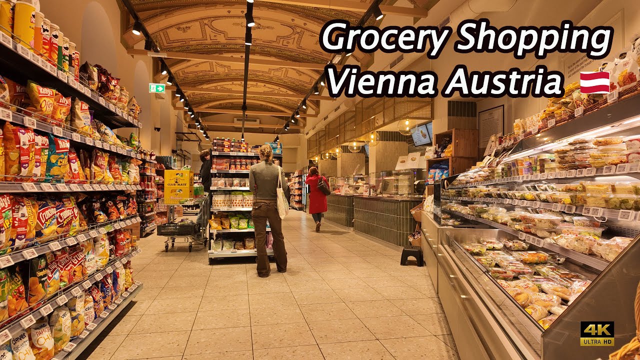 Grocery Shopping in Vienna 🇦🇹 | Walking Inside BILLA Corso Schottentor [4K, Sep 2025]