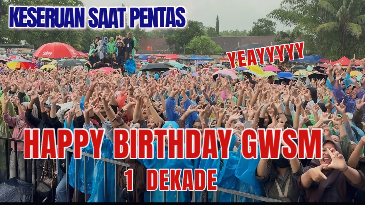 1 DEKADE GWSM!! Seru abisss