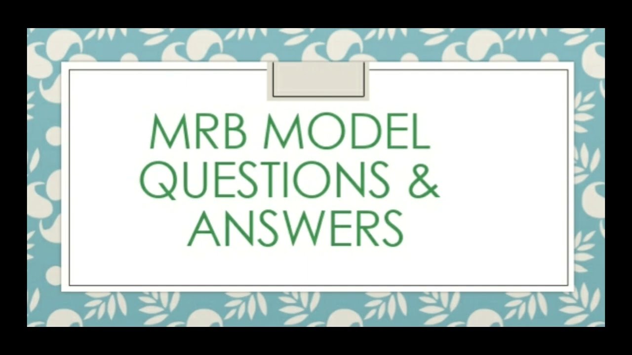 MRB model questions and answers, staff nurse Q/A