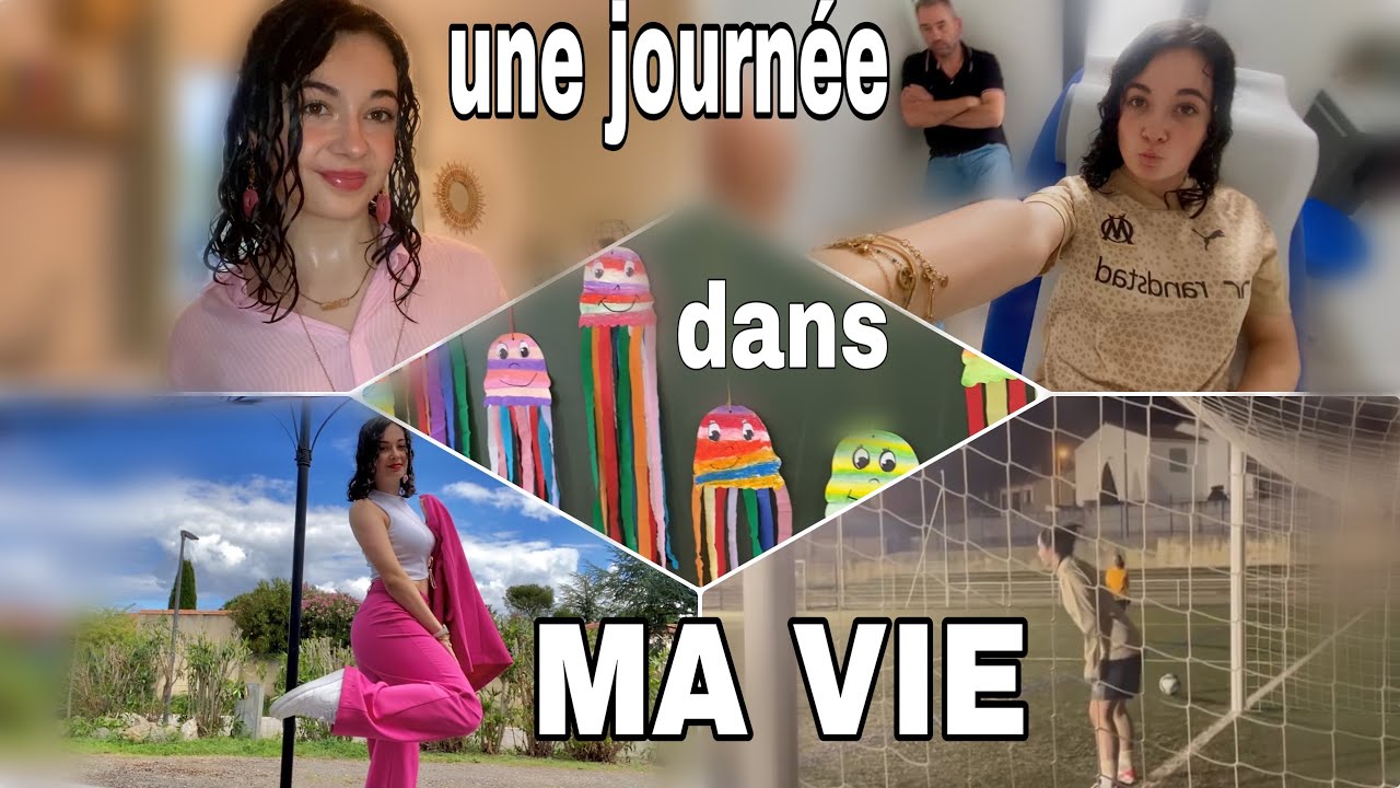 • ASMR FR • Une JOURNÉE dans MA VIE !!! • (routine, travail, spectacle, Kiné, foot ) 💧 😍