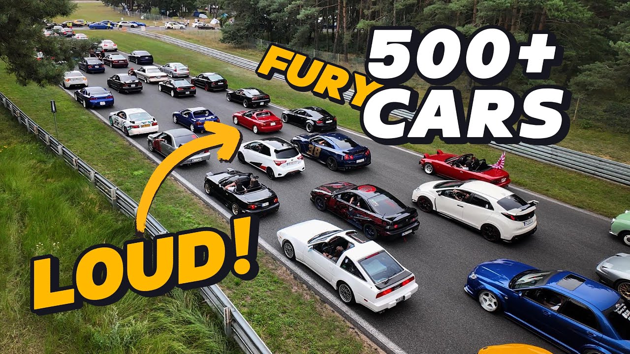 JAPFEST: Biggest Roaring Traffic Jam • Modified JDM Cars