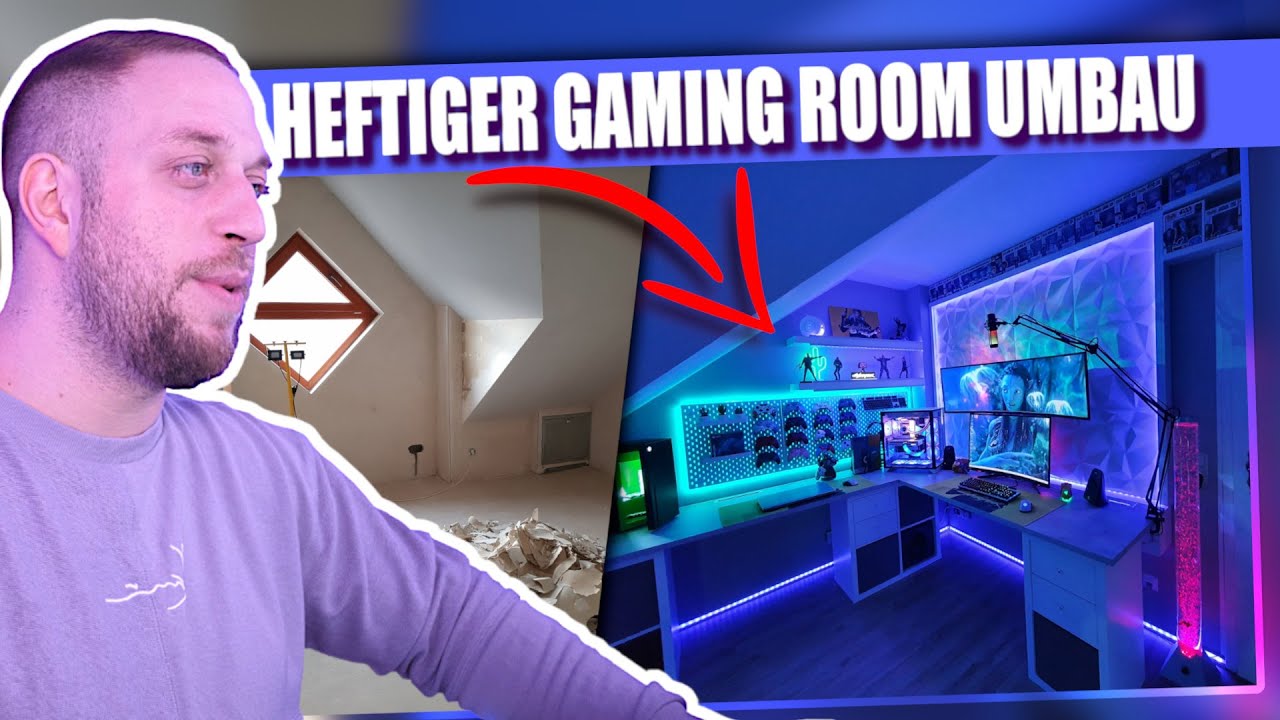 Zuschauer baut Dachgeschoss in ein Gaming Paradis um! Ratuns Setup Reaction