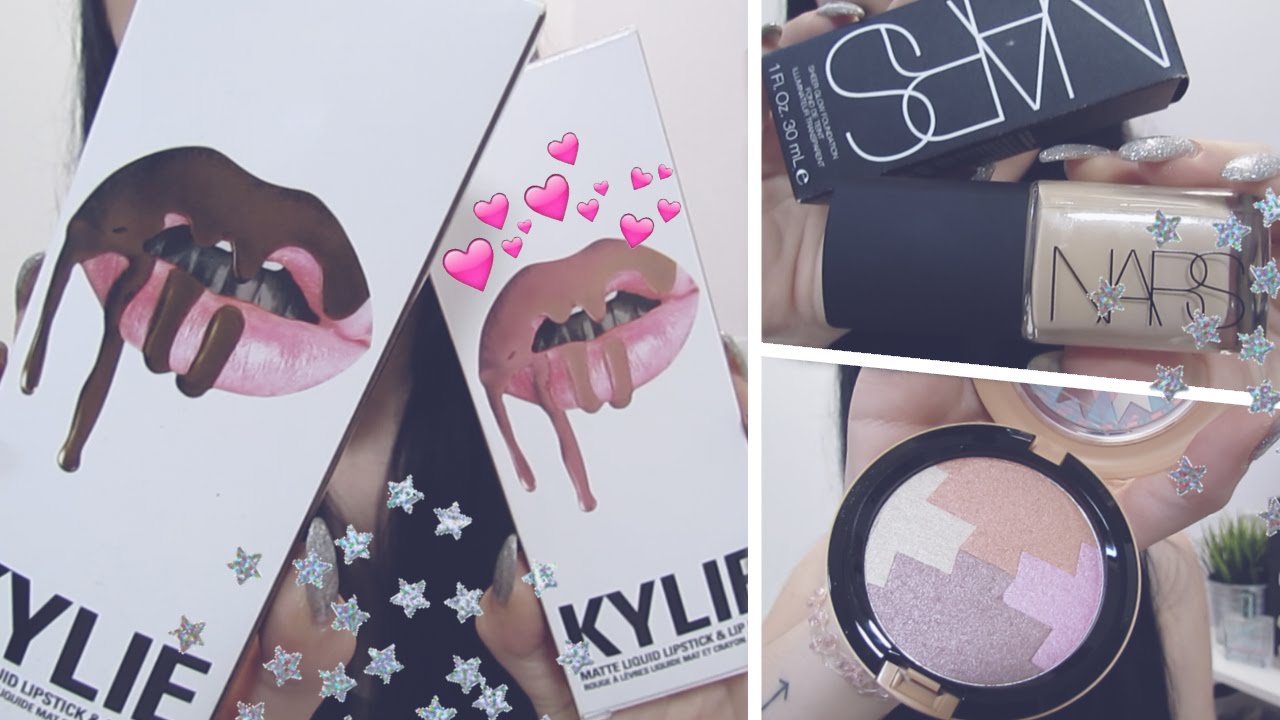 MAKEUP HAUL: KYLIE JENNER LIP KITS | cleotoms