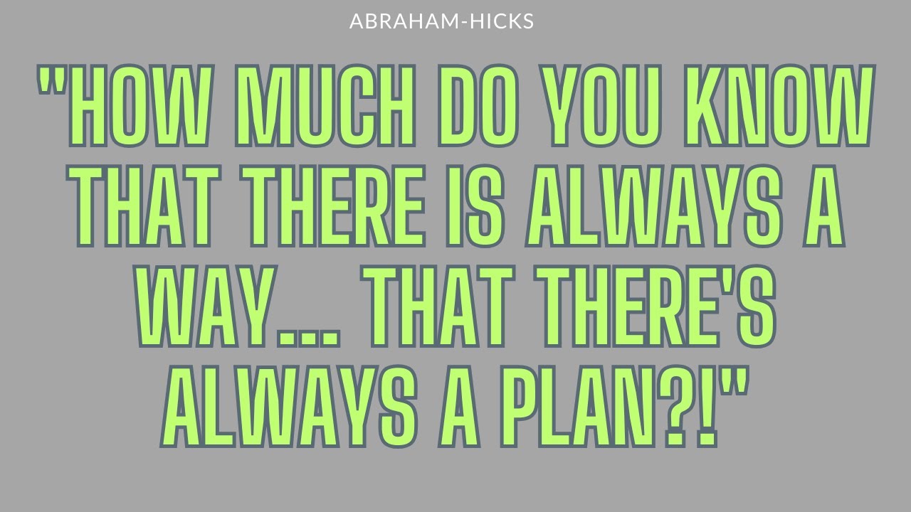 Abraham Hicks. Embrace The Unknown! Release Yourself From Your Limiting Beliefs...