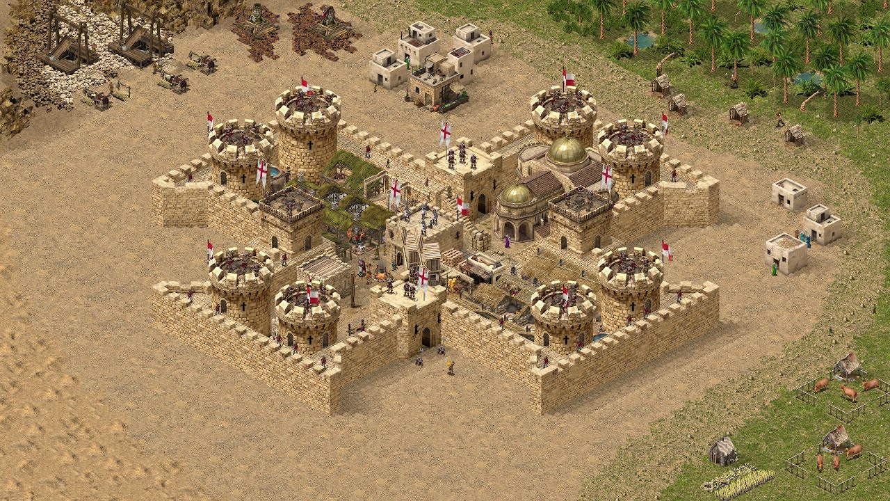 Stronghold Crusader: Definitive Edition — Крестовый замок. Цитадель Стража