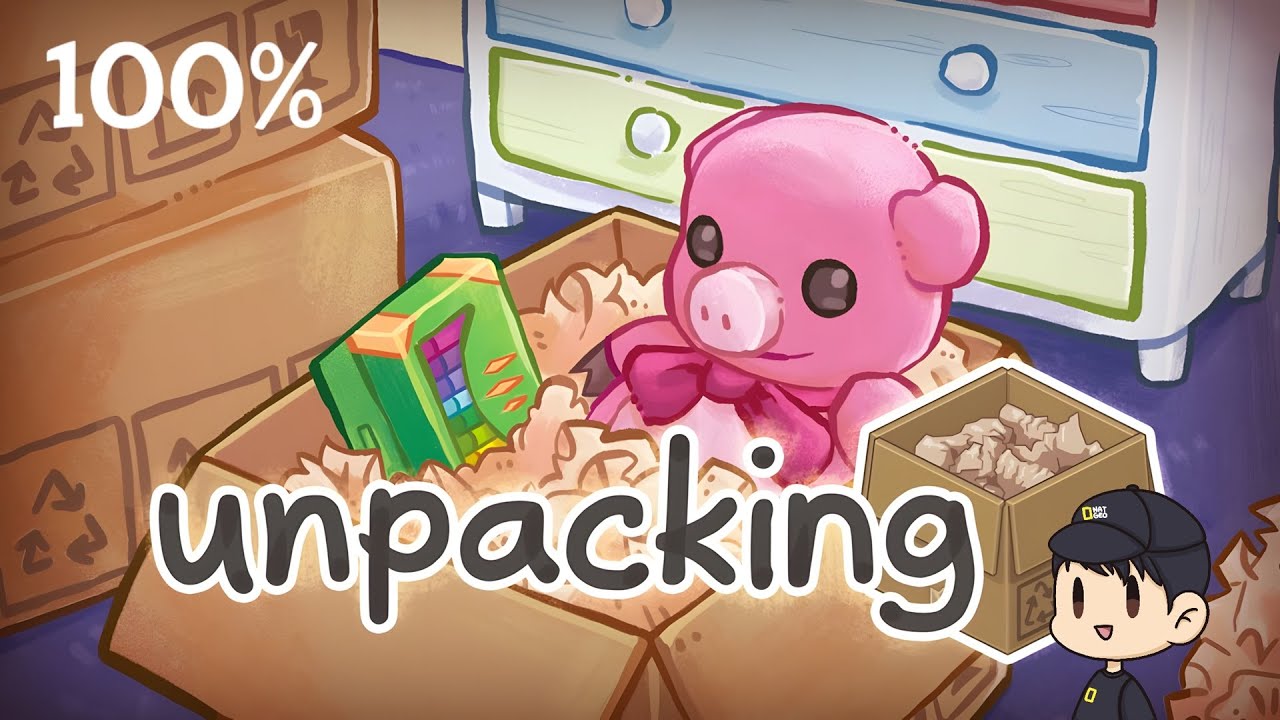 Unpacking | 100% Walkthrough