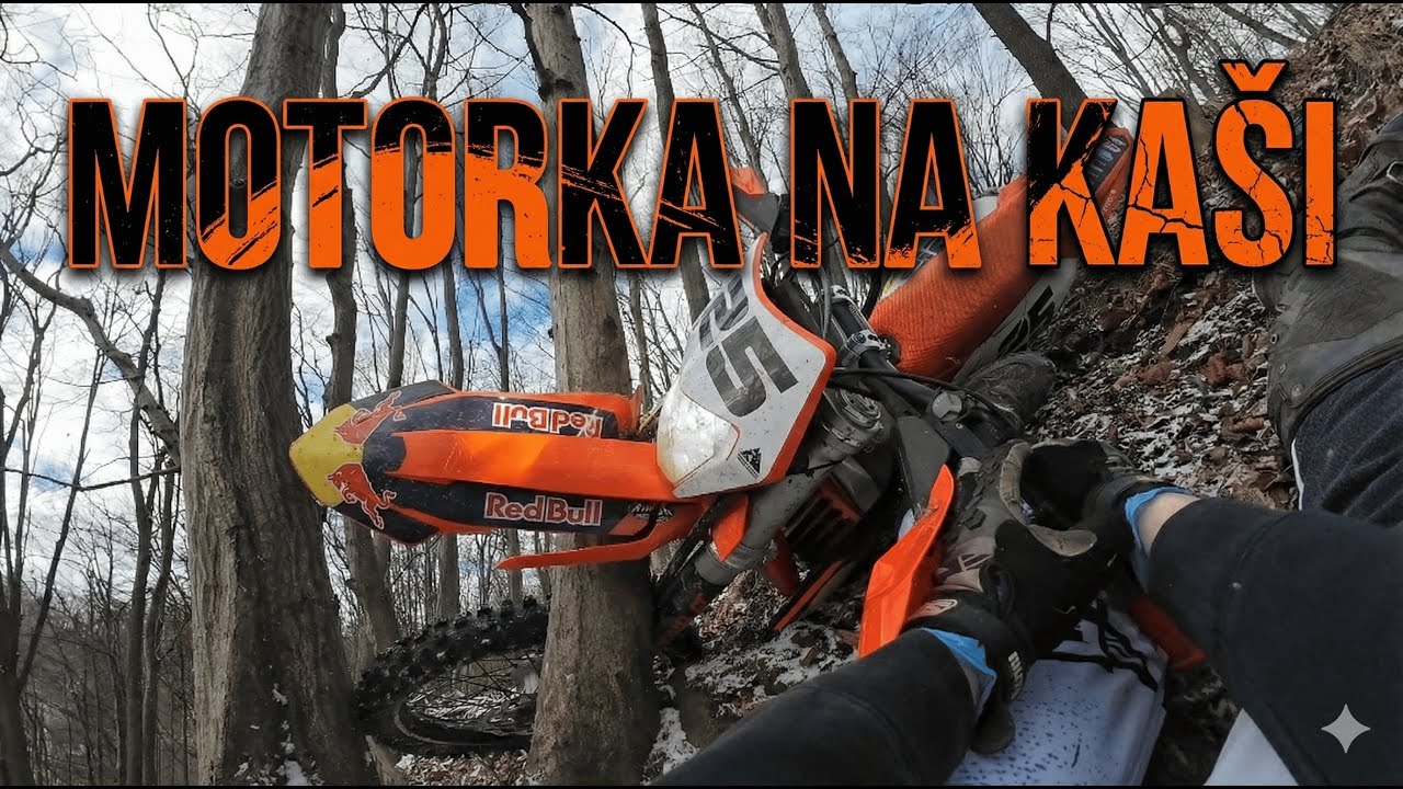 MOTORKA NA KAŠI 🤯