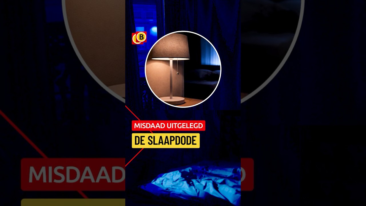 Tini (67) vermoordde slapend zijn vrouw | #misdaaduitgelegd