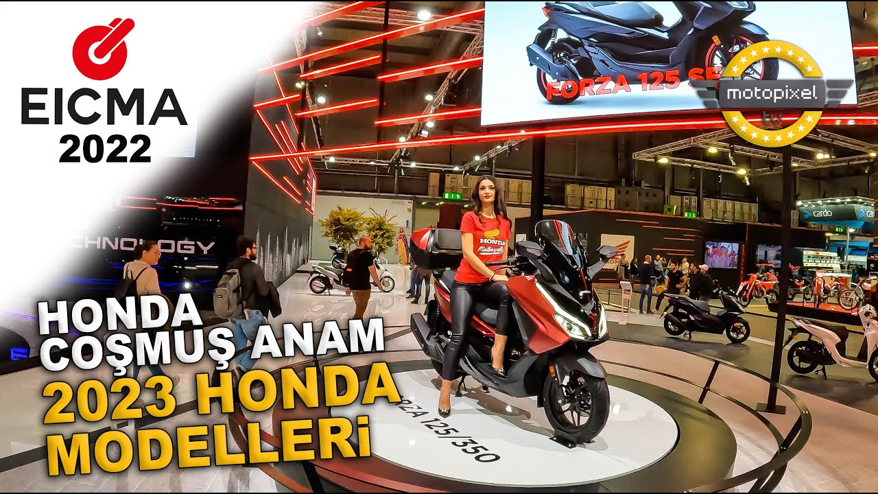 Eicma 2022'de Honda'nın 2023 Modelleri! Honda Coşmuş!