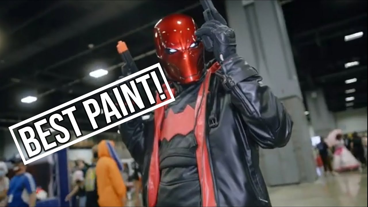How to Prepare and Paint Red Hood Helmet | 3D Print