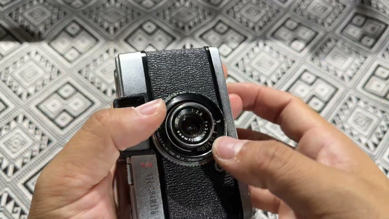 📷 Hướng dẫn sử dụng máy ảnh film Olympus Pen S