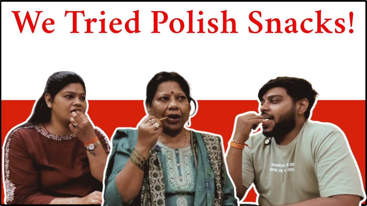 Indian Family Tries Polish Snacks!