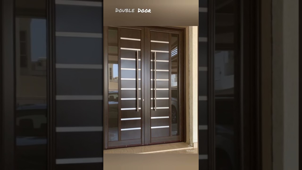 Double Door Design 🚪 #home #doors